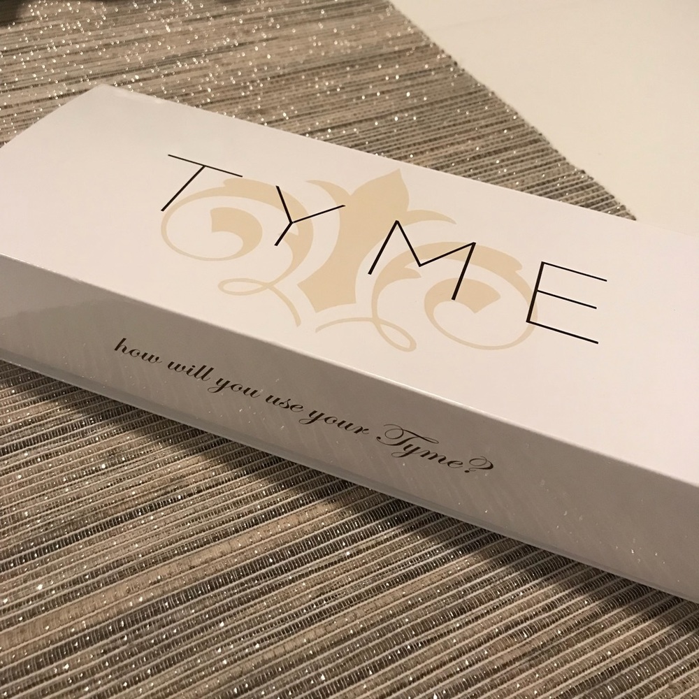 TYME iron (curl or straighten hair with one tool)